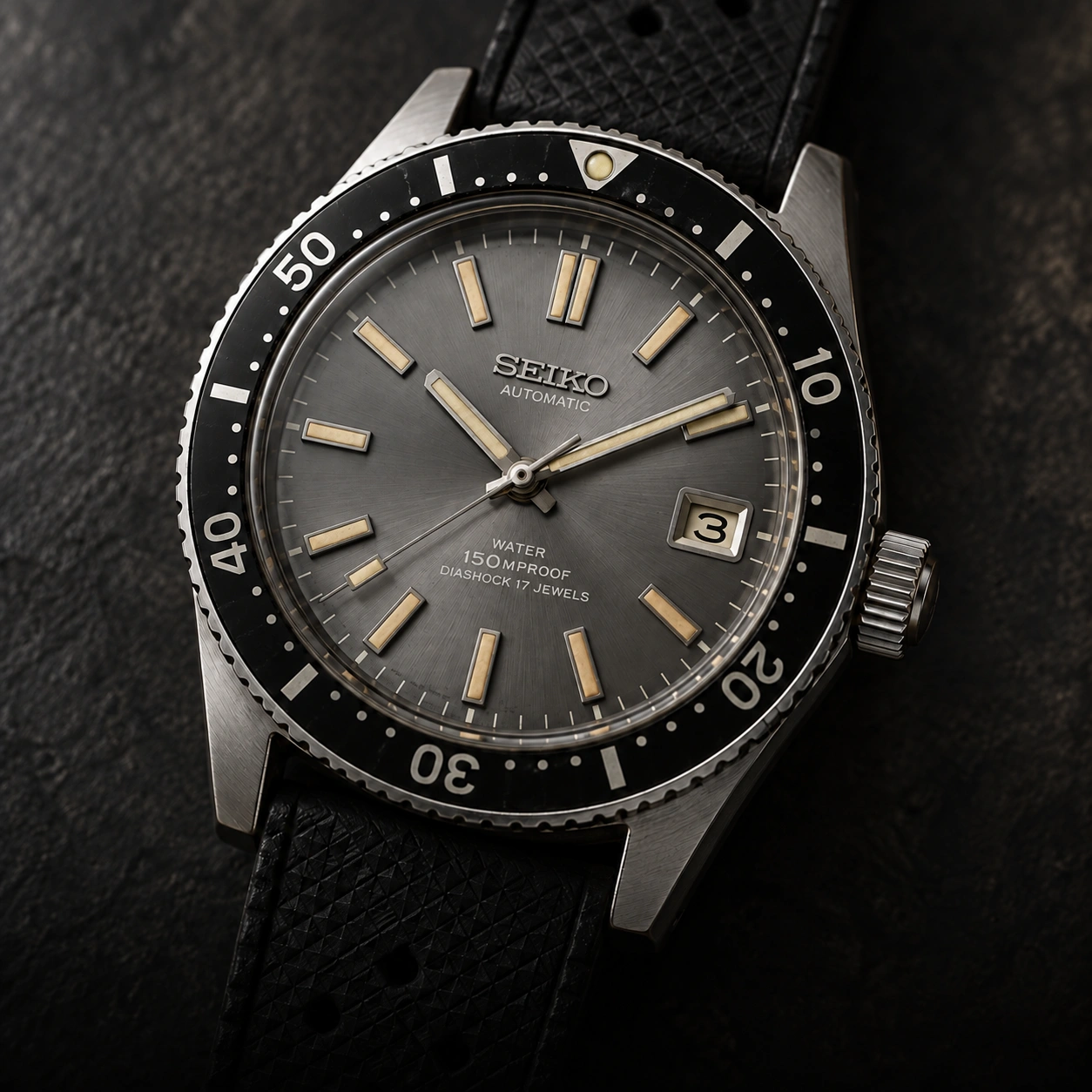 Vintage Seiko 62MAS — editorial illustration